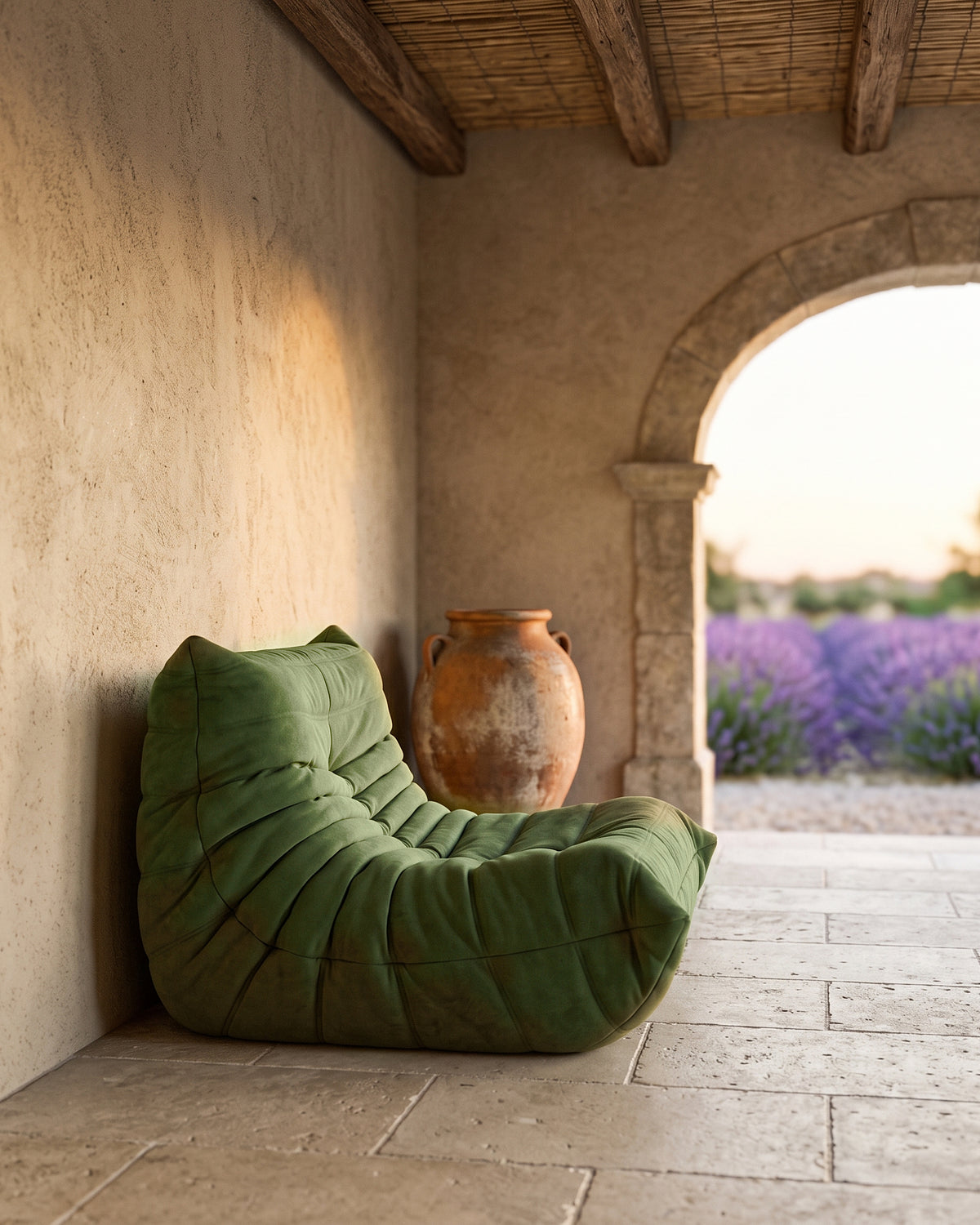 BALTAZAR effet daim olive, Luberon