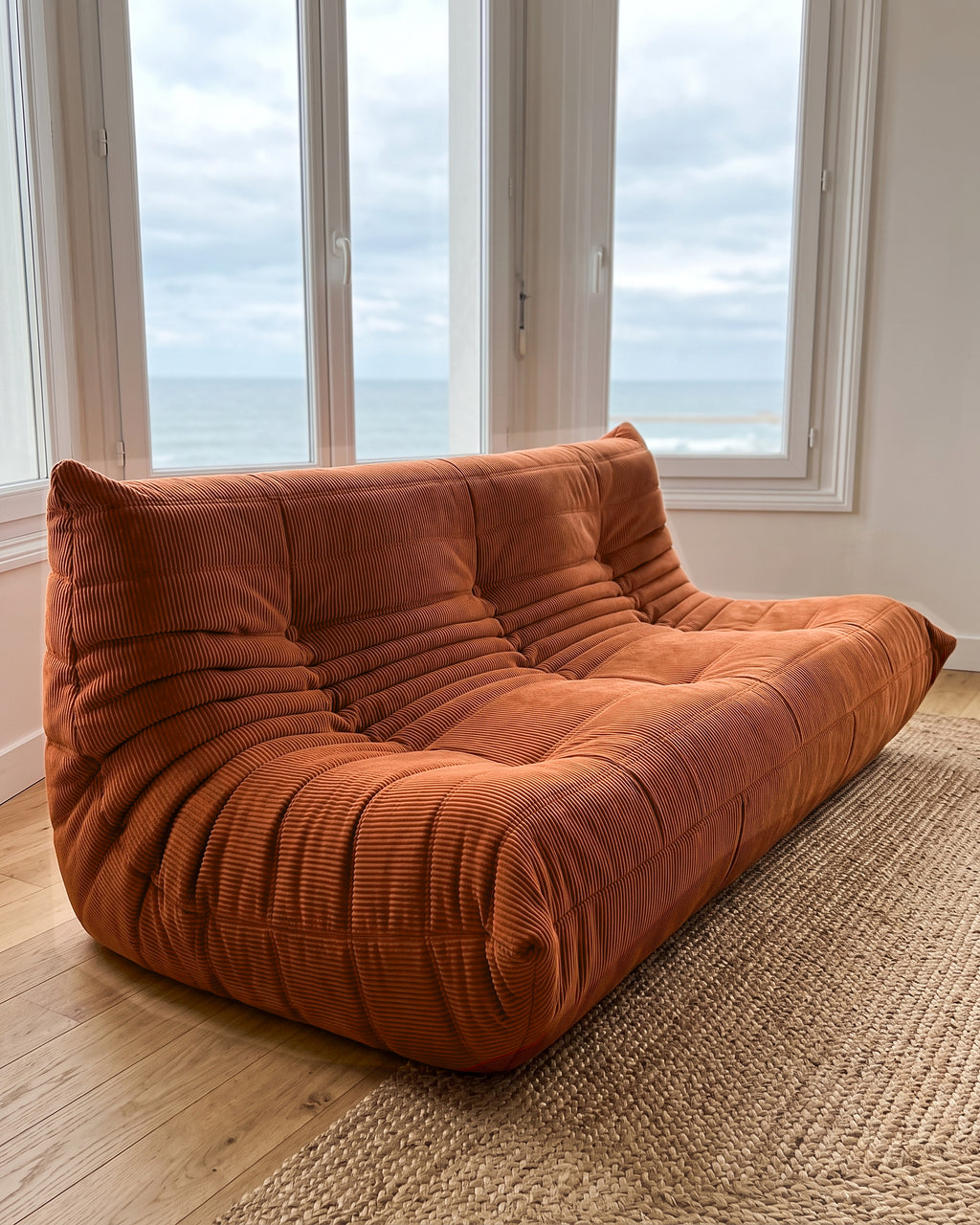 MARA velours côtelé ocre, Biarritz